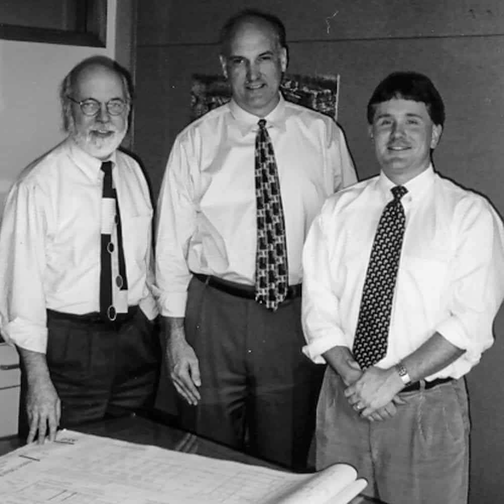 RMC Architects team celebrating 40 years of excellence in architecture.